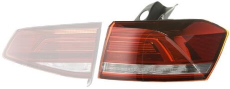Задній ліхтар HELLA 2SD011889061