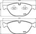 Тормозные кол. пер BMW X5/X6 E70/E71(дп) HELLA 8DB 355 012-661 (фото 1)