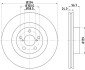 Гальмівний диск перед. Forester/Impreza/Outbak/Legacy 2.0-3.0 00- HELLA 8DD355112-051 (фото 4)