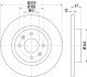 RENAULT Диск тормозной передний Logan,Sandero 04-,Smart HELLA 8DD 355 115-271 (фото 4)