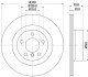 Диск гальмівний з покриттям PRO; задн. / BMW X3 F 25 2010-2017 HELLA 8DD 355 119-541 (фото 4)