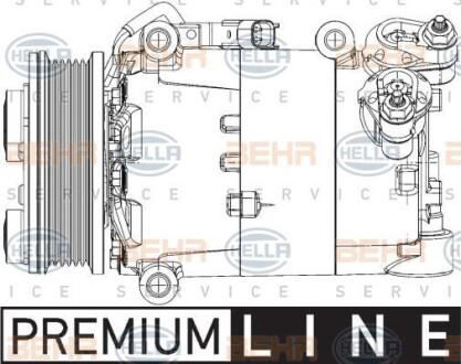 Компресор кондиціонеру Behr- HELLA 8FK351334431