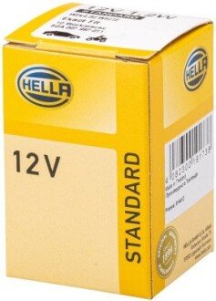 W1.2W 12V 1.2W W2x4.6d Автолампа STANDARD HELLA 8GA 007 997-011