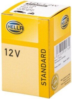 12V 1,2W Миниавтолампа цоколь B8,3d HELLA 8GA 007 997-041