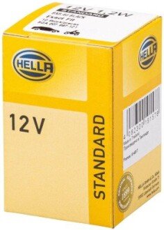 12V 1.2W Лампа розжарювання (цоколь BX8.4d) STANDARD HELLA 8GA 007 997-121