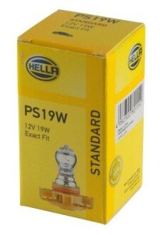 PS19W 12V 19W Лампа розжарювання STANDART HELLA 8GA 223 569-021