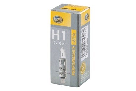 H1 12V 55W Лампа розжарювання PLUS 60% HELLA 8GH 223 498-211