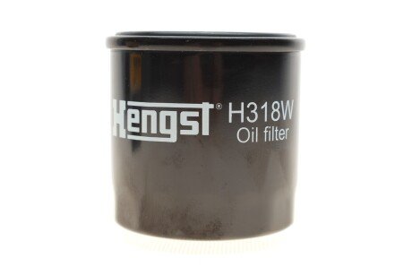 Фільтр мастильний двигуна CHEVROLET AVEO 1.2 08-, RAVON 1.5 15- (HENGST) HENGST FILTER H318W