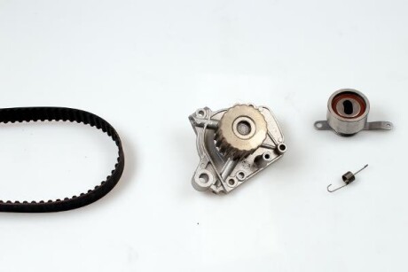 Комплект ГРМ, пас+ролик+помпа HEPU PK07830