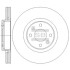 Диск тормозной (кратно 2) передний (вентилируемый) Renault Megane II (D=280.0mm) Hi-Q (SANGSIN) SD3065 (фото 1)
