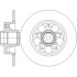 Диск тормозной (кратно 2) задний Renault Fluence (10-) (D=260.0mm) Hi-Q (SANGSIN) SD3070 (фото 1)