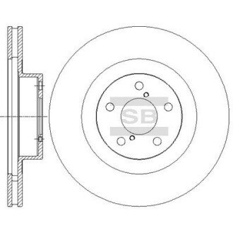 Диск гальмівний Hi-Q (SANGSIN) SD4701