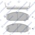 Колодки тормозные передние Nissan Patrol V (Y61) (-11) Hi-Q (SANGSIN) SP1599 (фото 1)
