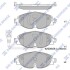 Колодки тормозные передние Audi A3 (13-), Seat Leon (12-), Skoda Octavia (12-), Hi-Q (SANGSIN) SP1678 (фото 1)