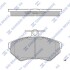 Колодки тормозные передние VW Caddy (-04), Golf III, IV Hi-Q (SANGSIN) SP1708 (фото 1)