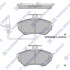 Колодки тормозные передние Audi A4 (-04), Passat (-00) Hi-Q (SANGSIN) SP1708A (фото 1)