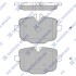 Колодки тормозные задние BMW 5 (F10, F11, F18) (10-), 6 (F12, F13) (11-) Hi-Q (SANGSIN) SP1793 (фото 1)