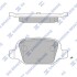 Колодки тормозные задние Fiat Panda (10-), 500C (312) (09-) Hi-Q (SANGSIN) SP1823 (фото 1)