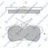 Колодки тормозные задние Ford Fiesta (05-), Focus (-04) Hi-Q (SANGSIN) SP1865 (фото 1)