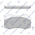 Колодки тормозные передние Renault Clio III (06-), Megane II, III Hi-Q (SANGSIN) SP1877 (фото 1)