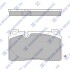 Колодки тормозные передние Audi Q5 (8R) (12-), Porsche Macan (14-) Hi-Q (SANGSIN) SP1960 (фото 1)