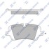 Колодки тормозные задние Land Rover (12-), Range Rover (13-) Hi-Q (SANGSIN) SP1965 (фото 1)