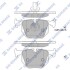 Колодки тормозные задние BMW 3 (-05) Hi-Q (SANGSIN) SP2168 (фото 1)