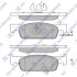 Колодки тормозные передние Smart Fortwo (16-) Hi-Q (SANGSIN) SP4136 (фото 1)