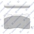 Колодки тормозные передние Renault Megane III (09-), Volvo S60 (04-) Hi-Q (SANGSIN) SP4145A (фото 1)