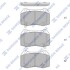 Колодки тормозные передние Honda Civic (06-) Hi-Q (SANGSIN) SP4172 (фото 1)