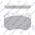 Колодки тормозные передние MB C-CLASS (W205) (14-) Hi-Q (SANGSIN) SP4192 (фото 1)