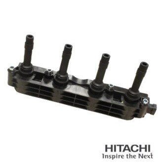 Котушка запалювання OPEL Astra/Combo/Corsa/Meriva/Signum/Tigra/Vectra/Zafira "1,4-1,8 "95>> HITACHI 2503809 (фото 1)