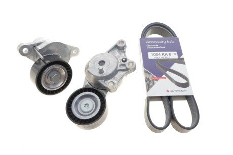 Комплект ременя генератора Peugeot 208/2008 1.6BlueHDi 13- (6PK1004) HUTCHINSON KHV 269