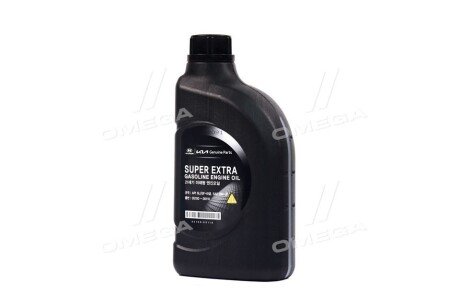 Олива ДВС 5W-30 1 л Super Extra Gasoline SL/GF-3 нп/с (05100-00110) Mobis Hyundai/Kia/Mobis 0510000110