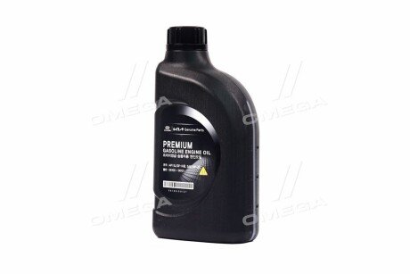 Олива ДВС 5W-20 1 л Premium Gasoline SL/GF-3 нп/с (05100-00121) Mobis Hyundai/Kia/Mobis 0510000121