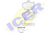 Колодки гальмівні (передні) Smart Cabrio 00-04/City Coupe 98-04/Roadster 03-05/Fortwo 04- ICER 181274-704 (фото 1)