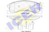 Колодки гальмівні (передні) Jeep Grand Cherokee II 99-05 ICER 182075 (фото 1)