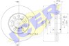 Диск гальмівний (передній) VW Golf VII 12-/Audi A3 12- (276x24) ICER 78BD6095-2 (фото 1)