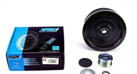 Шків колінвалу + шків генератора BMW 1/3/5/X3 2.0D 02- (4PK+6PK) IJS GROUP 17-1034KIT A