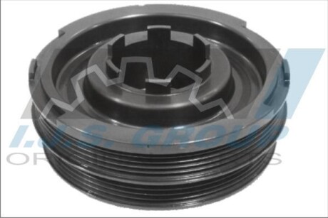 Фото шків колінвалу Land Rover Freelander/Rover 75 2.0CDT/CDTi 99-05 (к-кт) IJS GROUP 17-1070KIT Шків колінвалу Land Rover Freelander/Rover 75 2.0CDT/CDTi 99-05 (к-кт) IJS GROUP 17-1070KIT