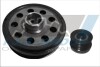 Шків колінвалу + шків генератора BMW 1/3/X1/X3 2.0D 04- (6PK) IJS GROUP 17-1105KIT (фото 1)