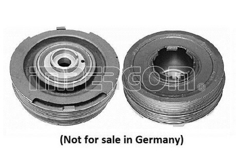 Шків колінвалу BMW 5 (E39) 520d 98-03 (d=155mm) IMPERGOM 10269