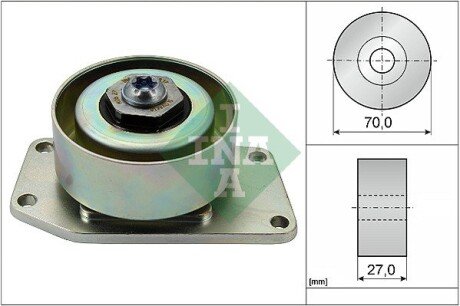 РолікнатяжнойCITROEN (вир-воIna) INA 531 0306 10