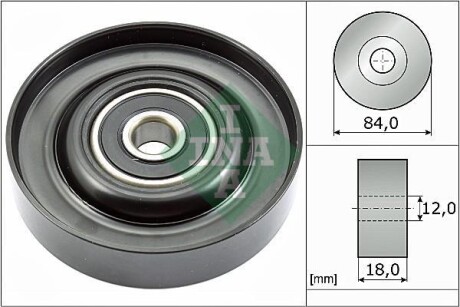 Фото ролик генератора Nissan Micra III/Note 1.0/1.2/1.4 16V/LPG, 03-13 INA 532 0785 10 Ролик генератора Nissan Micra III/Note 1.0/1.2/1.4 16V/LPG, 03-13 INA 532 0785 10