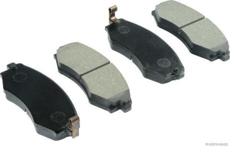 Колодки гальмівні дискові (комплект 4 шт) JAKOPARTS J3600517