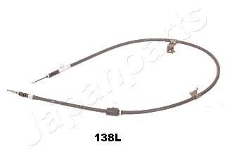 NISSAN трос ручн.гальма лів.Maxima QX 95- JAPANPARTS BC-138L