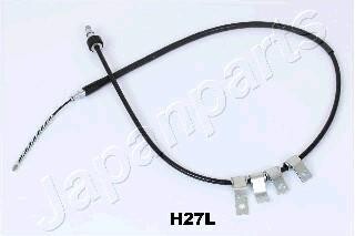 HYUNDAI трос ручн.гальма лів.Getz 02- (бараб.без ABS) JAPANPARTS BC-H27L (фото 1)