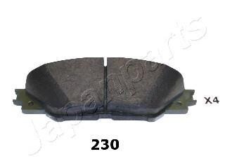 TOYOTA гальмівні колодки передн. RAV 4 06- JAPANPARTS PA-230AF