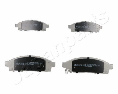 MITSUBISHI гальмівні колодки передн.L200 05 - JAPANPARTS PA-504AF