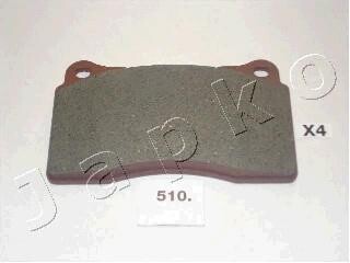 Колодки тормозные дисковые передние Tesla Model S, Model X/Opel Insignia (08-)/F JAPKO 50510